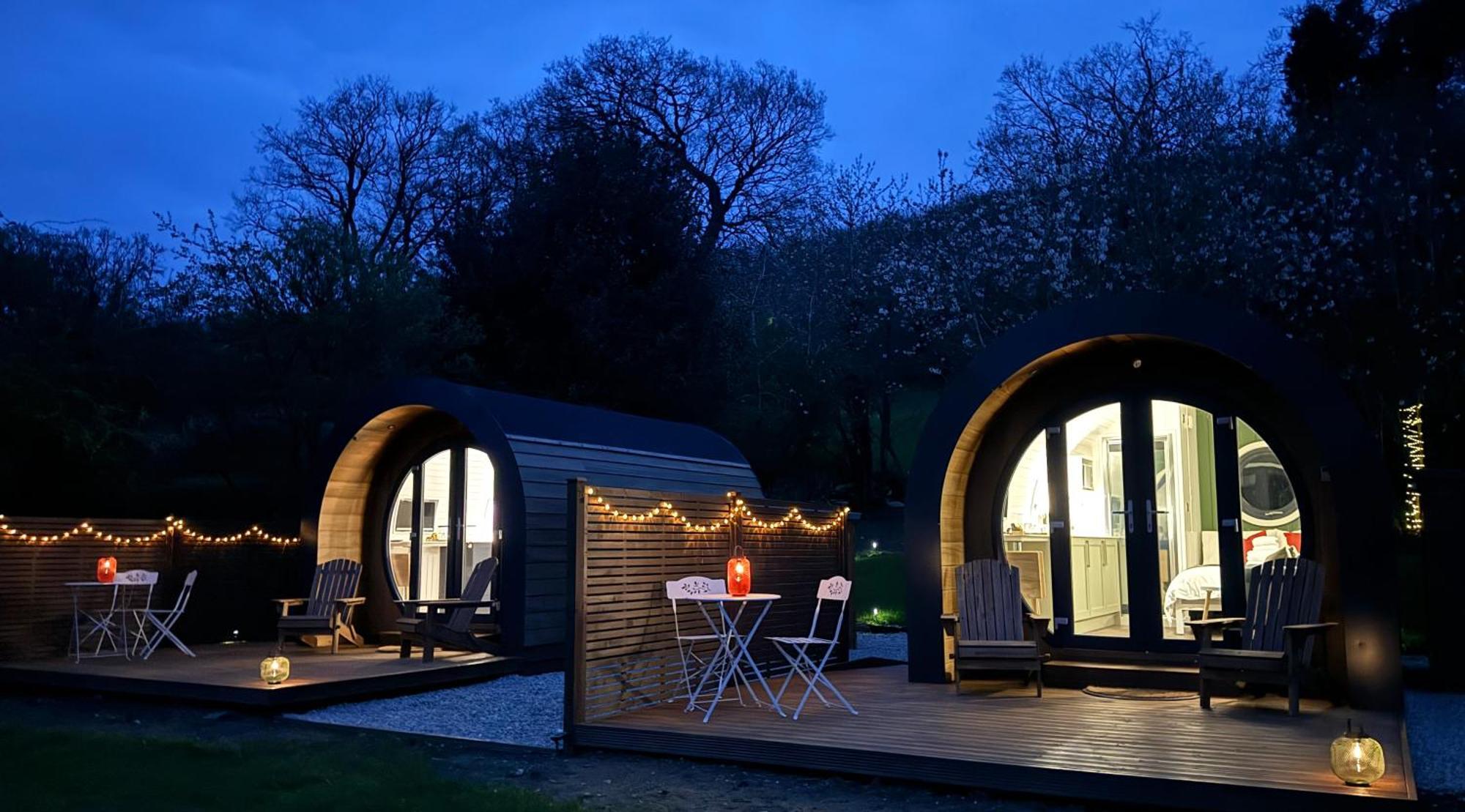 ホテル Luxury Glamping In North Yorkshire National Park & Coastal Area スカーバラ エクステリア 写真